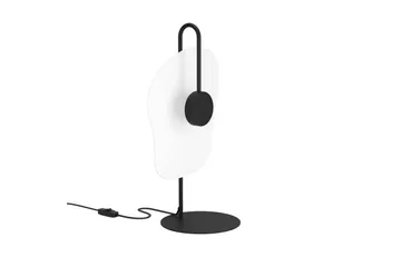 Bordlampe Eglo Larderia Svart/Hvit - Belysning - Innendørsbelysning & Lamper - Soveromslampe - Sengelamper - Nattbordslampe stående