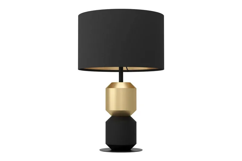 Bordlampe Eglo Laurignano Svart/Gull - Belysning - Innendørsbelysning & Lamper - Soveromslampe - Sengelamper - Nattbordslampe stående