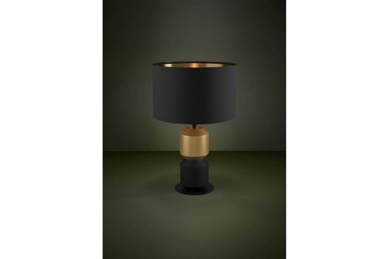 Bordlampe Eglo Laurignano Svart/Gull - Belysning - Innendørsbelysning & Lamper - Soveromslampe - Sengelamper - Nattbordslampe stående