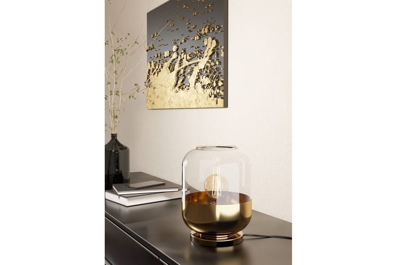 Bordlampe Eglo Maryvilla - Bronse/Gull - Belysning - Innendørsbelysning & Lamper - Soveromslampe - Sengelamper - Nattbordslampe stående