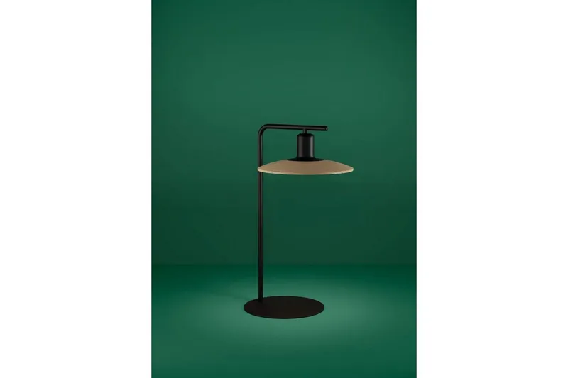 Bordlampe Eglo Mayazes svart/tre - Belysning - Innendørsbelysning & Lamper - Soveromslampe - Sengelamper - Nattbordslampe stående