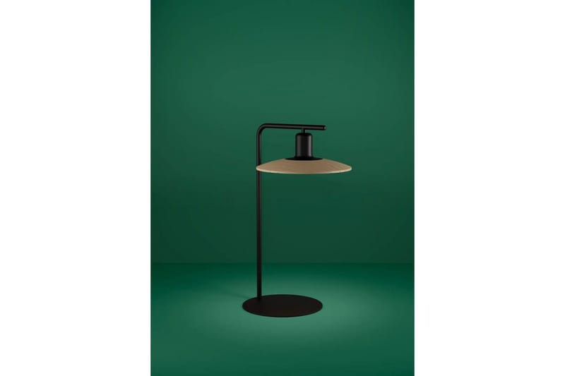 Bordlampe Eglo Mayazes svart/tre - Belysning - Innendørsbelysning & Lamper - Soveromslampe - Sengelamper - Nattbordslampe stående