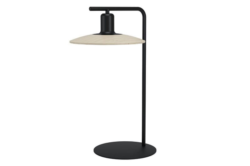 Bordlampe Eglo Mayazes svart/tre - Belysning - Innendørsbelysning & Lamper - Soveromslampe - Sengelamper - Nattbordslampe stående