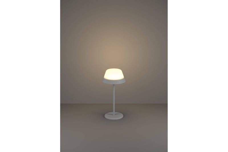 Bordlampe Eglo Meggiano Grå/Hvit - Grå/Hvit - Belysning - Innendørsbelysning & Lamper - Soveromslampe - Sengelamper - Nattbordslampe stående