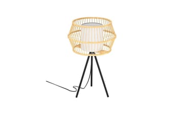 Bordlampe Eglo Monterroso Natur - Belysning - Innendørsbelysning & Lamper - Soveromslampe - Sengelamper - Nattbordslampe stående