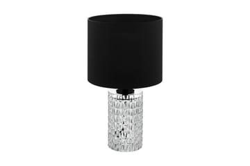 Bordlampe Eglo Sapuara Svart Krystall - Belysning - Innendørsbelysning & Lamper - Soveromslampe - Sengelamper - Nattbordslampe stående