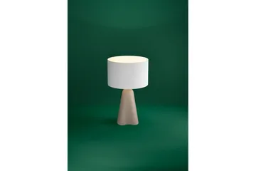 Bordlampe Eglo Tolleric Sand/Hvit - Belysning - Innendørsbelysning & Lamper - Soveromslampe - Sengelamper - Nattbordslampe stående