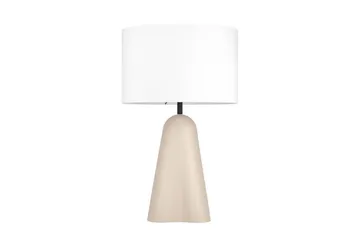 Bordlampe Eglo Tolleric Sand/Hvit - Belysning - Innendørsbelysning & Lamper - Soveromslampe - Sengelamper - Nattbordslampe stående
