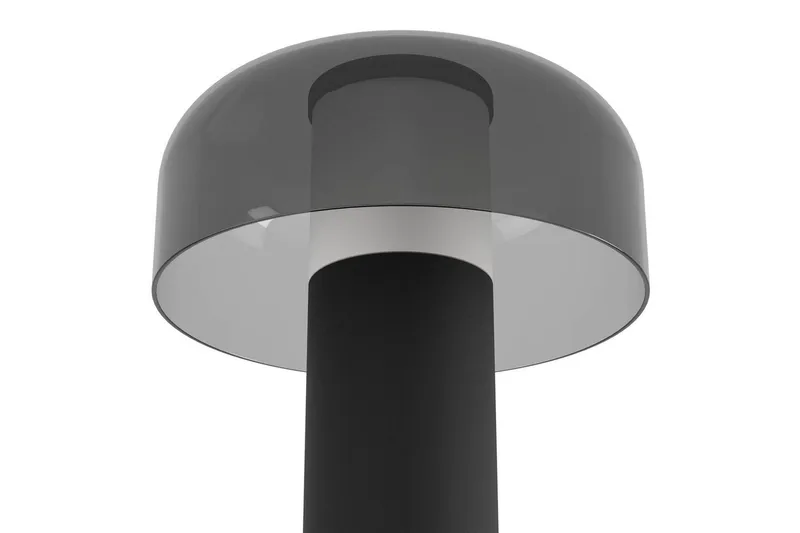 Bordlampe Eglo Ponente med Touch Svart/Svart-Transparent - Svart - Belysning - Innendørsbelysning & Lamper - Soveromslampe - Sengelamper - Nattbordslampe stående