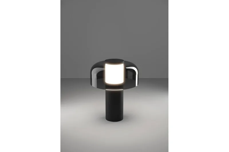 Bordlampe Eglo Ponente med Touch Svart/Svart-Transparent - Svart - Belysning - Innendørsbelysning & Lamper - Soveromslampe - Sengelamper - Nattbordslampe stående