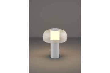 Bordlampe Eglo Ponente med Touch Hvit/Satineret - Hvit - Belysning - Innendørsbelysning & Lamper - Soveromslampe - Sengelamper - Nattbordslampe stående