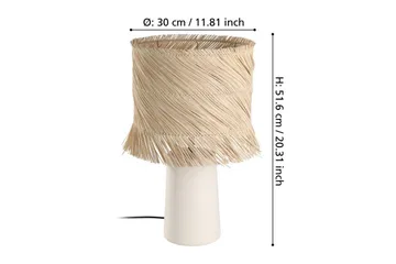 Bordlampe Eglo Paisano Rotting - Belysning - Innendørsbelysning & Lamper - Soveromslampe - Sengelamper - Nattbordslampe stående