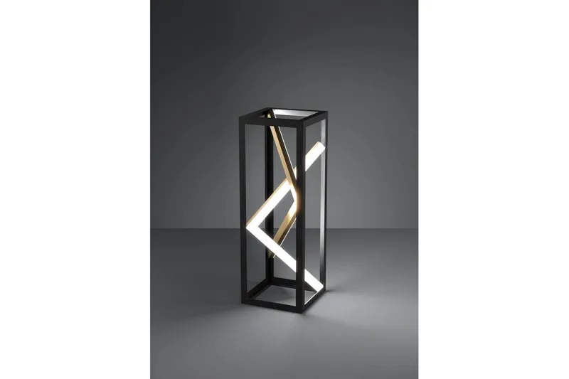 Bordlampe Eglo Penela Svart/Gull - Belysning - Innendørsbelysning & Lamper - Soveromslampe - Sengelamper - Nattbordslampe stående