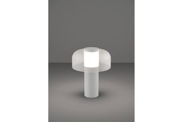 Bordlampe Eglo Ponente med Touch Hvit/Satineret - Hvit - Belysning - Innendørsbelysning & Lamper - Soveromslampe - Sengelamper - Nattbordslampe stående