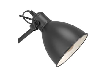 Bordlampe Eglo Priddy - Svart/Hvit - Belysning - Innendørsbelysning & Lamper - Soveromslampe - Sengelamper - Nattbordslampe stående