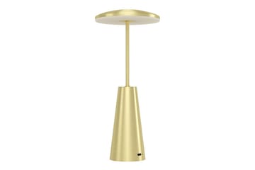 Bordlampe Eglo Piccola med touch børstet messing - Messing - Belysning - Innendørsbelysning & Lamper - Soveromslampe - Sengelamper - Nattbordslampe stående