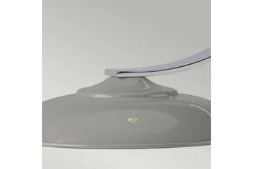 Bordlampe Elstead Lighting Franklin Presenning Grå - Presenning Grå - Belysning - Innendørsbelysning & Lamper - Soveromslampe - Sengelamper - Nattbordslampe stående