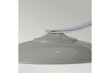 Bordlampe Elstead Lighting Franklin Presenning Grå - Presenning Grå - Belysning - Innendørsbelysning & Lamper - Soveromslampe - Sengelamper - Nattbordslampe stående