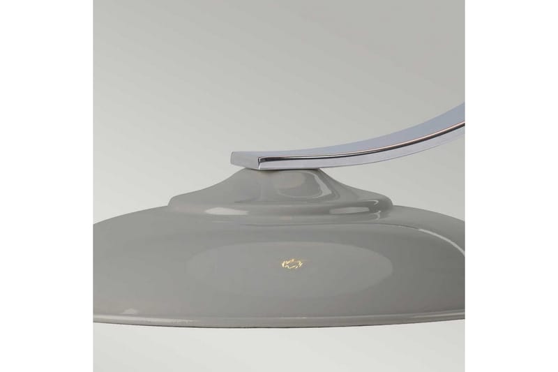 Bordlampe Elstead Lighting Franklin Presenning Grå - Presenning Grå - Belysning - Innendørsbelysning & Lamper - Soveromslampe - Sengelamper - Nattbordslampe stående