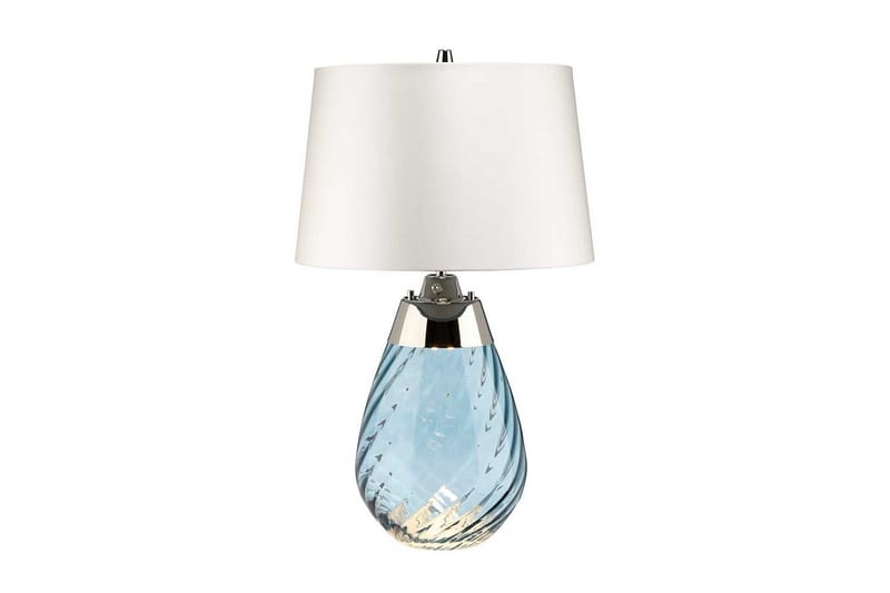 Bordlampe Elstead Lighting Lena Blå - Blå - Belysning - Innendørsbelysning & Lamper - Soveromslampe - Sengelamper - Nattbordslampe stående