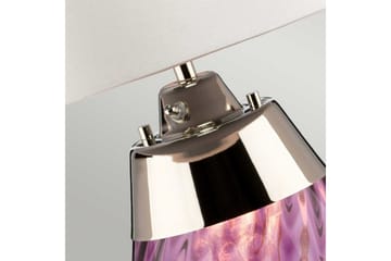 Bordlampe Elstead Lighting Lena Plomme - Plomme - Belysning - Innendørsbelysning & Lamper - Soveromslampe - Sengelamper - Nattbordslampe stående