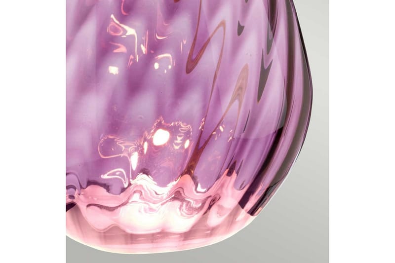 Bordlampe Elstead Lighting Lena Plomme - Plomme - Belysning - Innendørsbelysning & Lamper - Soveromslampe - Sengelamper - Nattbordslampe stående