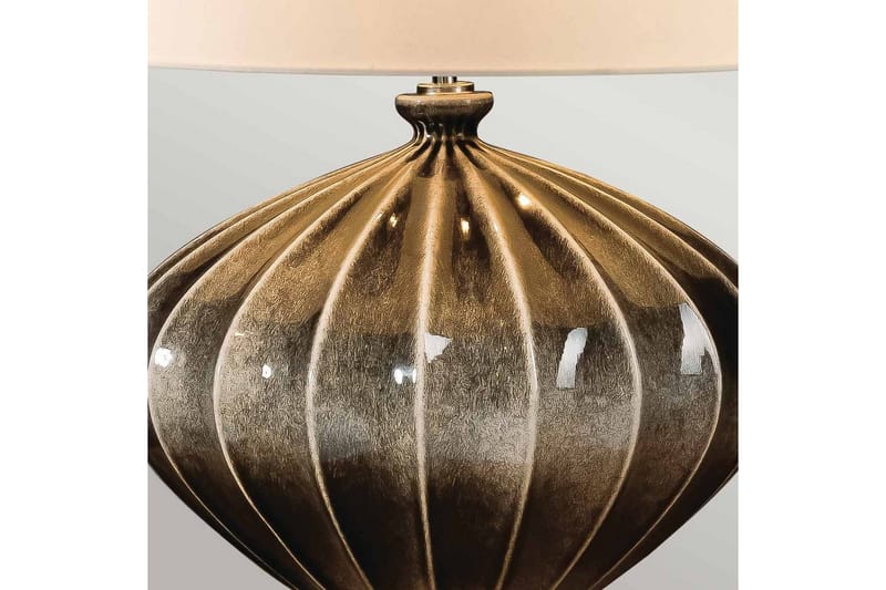 Bordlampe Elstead Lighting Ribbet Gresskar - Belysning - Innendørsbelysning & Lamper - Soveromslampe - Sengelamper - Nattbordslampe stående