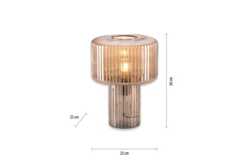 Bordlampe Fungus - Amber - Belysning - Innendørsbelysning & Lamper - Soveromslampe - Sengelamper - Nattbordslampe stående