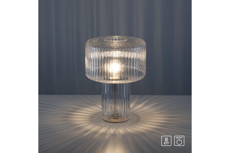 Bordlampe Fungus - Gjennomsiktig - Belysning - Innendørsbelysning & Lamper - Soveromslampe - Sengelamper - Nattbordslampe stående