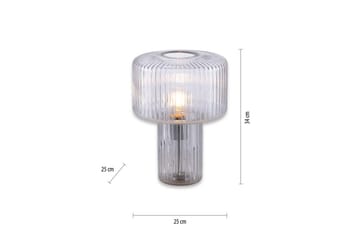 Bordlampe Fungus - Gjennomsiktig - Belysning - Innendørsbelysning & Lamper - Soveromslampe - Sengelamper - Nattbordslampe stående