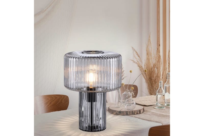 Bordlampe Fungus - Røykfarget - Belysning - Innendørsbelysning & Lamper - Soveromslampe - Sengelamper - Nattbordslampe stående