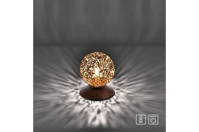 Bordlampe Greta - 10x12,5x10 cm - Belysning - Innendørsbelysning & Lamper - Soveromslampe - Sengelamper - Nattbordslampe stående