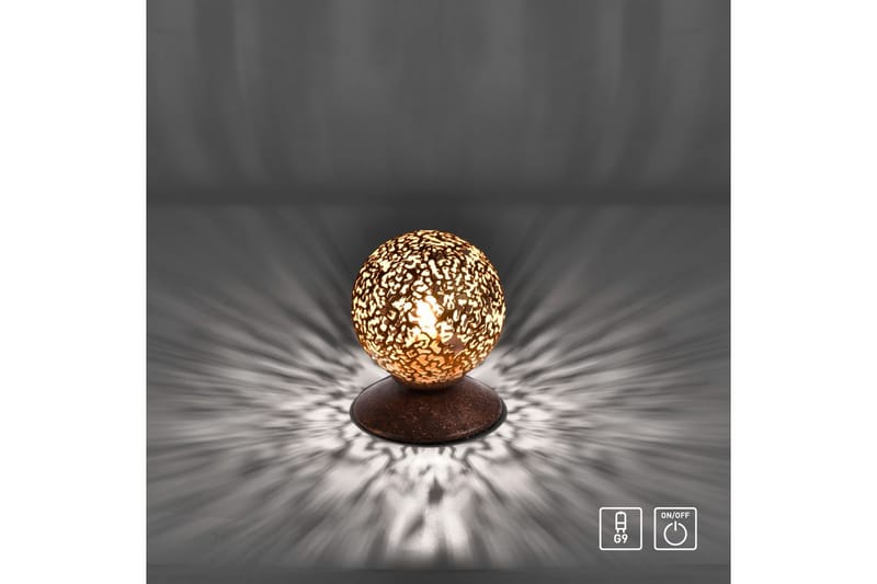 Bordlampe Greta - 10x12,5x10 cm - Belysning - Innendørsbelysning & Lamper - Soveromslampe - Sengelamper - Nattbordslampe stående