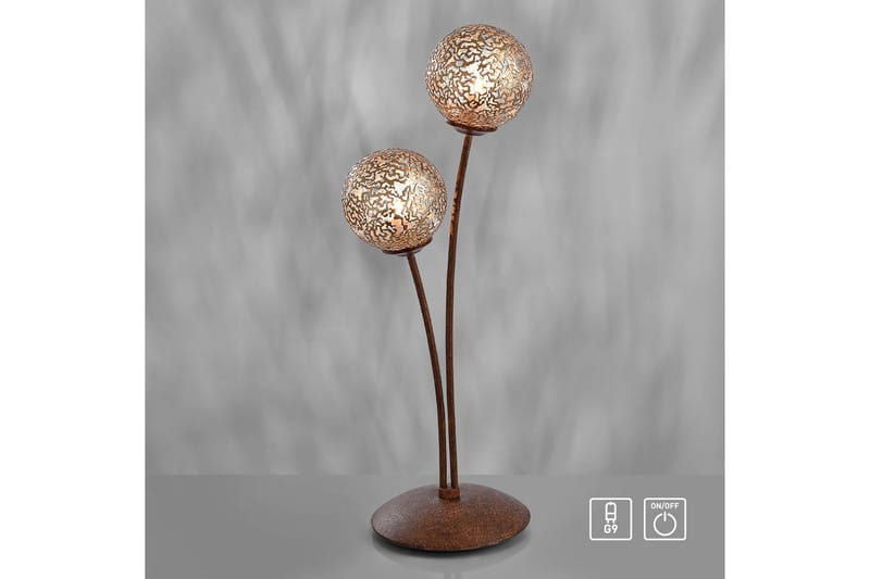 Bordlampe Greta - 16x52x20 cm - Belysning - Innendørsbelysning & Lamper - Soveromslampe - Sengelamper - Nattbordslampe stående