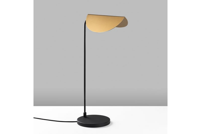Bordlampe Hjørne Svart / Gull - Svart / Gull - Belysning - Innendørsbelysning & Lamper - Soveromslampe - Sengelamper - Nattbordslampe stående