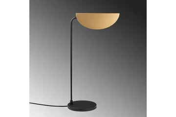 Bordlampe Hjørne Svart / Gull - Svart / Gull - Belysning - Innendørsbelysning & Lamper - Soveromslampe - Sengelamper - Nattbordslampe stående