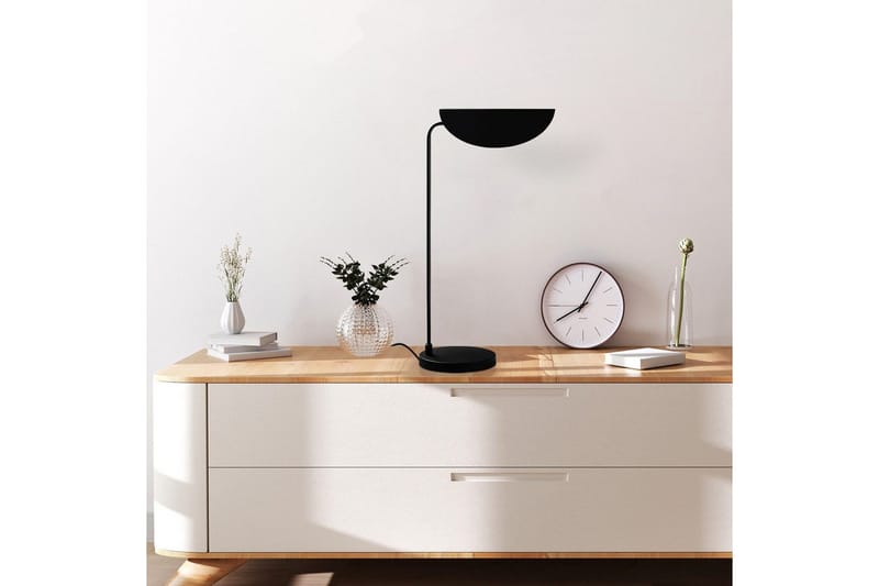 Bordlampe Hjørne Svart - Svart - Belysning - Innendørsbelysning & Lamper - Soveromslampe - Sengelamper - Nattbordslampe stående