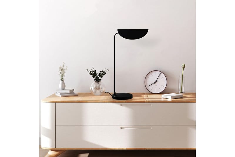 Bordlampe Hjørne Svart - Svart - Belysning - Innendørsbelysning & Lamper - Soveromslampe - Sengelamper - Nattbordslampe stående