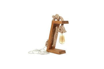 Bordlampe Lumina Brun / Gull - Brun/Gull - Belysning - Innendørsbelysning & Lamper - Soveromslampe - Sengelamper - Nattbordslampe stående