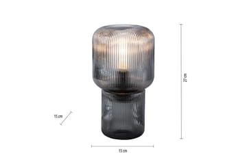 Bordlampe Mashi - 15x27x15 cm - Belysning - Innendørsbelysning & Lamper - Soveromslampe - Sengelamper - Nattbordslampe stående