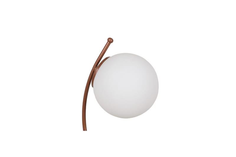 Bordlampe Melra Hvit / Kobber - Hvit / Kobber - Belysning - Innendørsbelysning & Lamper - Soveromslampe - Sengelamper - Nattbordslampe stående
