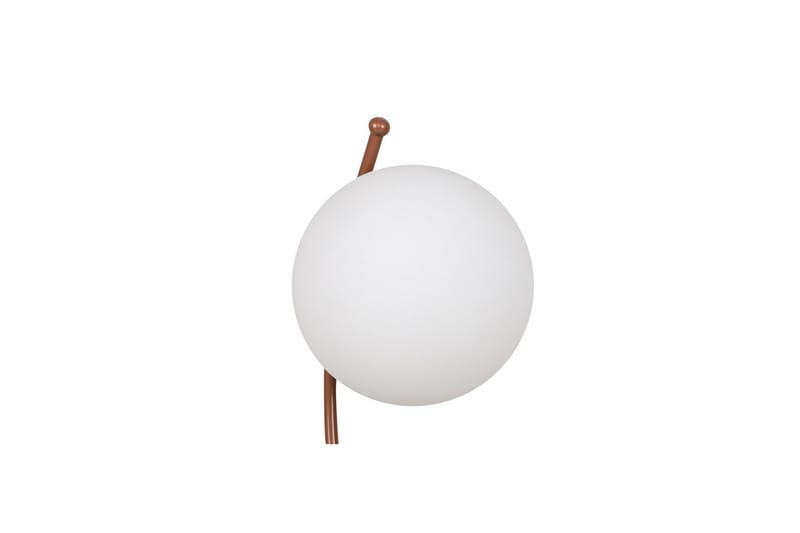 Bordlampe Melra Hvit / Kobber - Hvit / Kobber - Belysning - Innendørsbelysning & Lamper - Soveromslampe - Sengelamper - Nattbordslampe stående