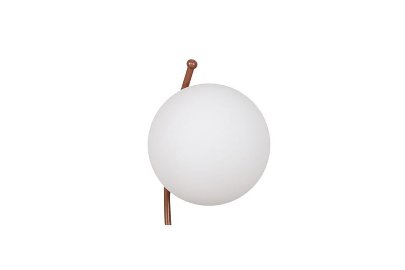 Bordlampe Melra Hvit / Kobber - Hvit / Kobber - Belysning - Innendørsbelysning & Lamper - Soveromslampe - Sengelamper - Nattbordslampe stående