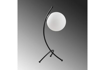 Bordlampe Melra Svart / Hvit - Svart / Hvit - Belysning - Innendørsbelysning & Lamper - Soveromslampe - Sengelamper - Nattbordslampe stående