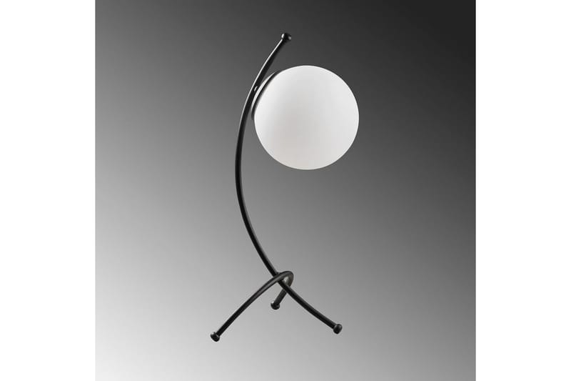 Bordlampe Melra Svart / Hvit - Svart / Hvit - Belysning - Innendørsbelysning & Lamper - Soveromslampe - Sengelamper - Nattbordslampe stående