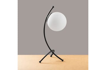 Bordlampe Melra Svart / Hvit - Svart / Hvit - Belysning - Innendørsbelysning & Lamper - Soveromslampe - Sengelamper - Nattbordslampe stående