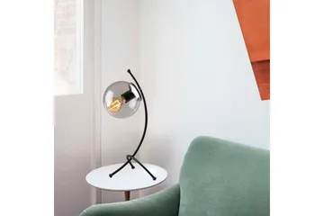 Bordlampe Melra Svart - Svart - Belysning - Innendørsbelysning & Lamper - Soveromslampe - Sengelamper - Nattbordslampe stående