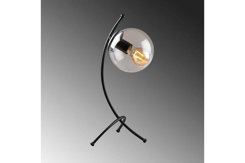 Bordlampe Melra Svart - Svart - Belysning - Innendørsbelysning & Lamper - Soveromslampe - Sengelamper - Nattbordslampe stående