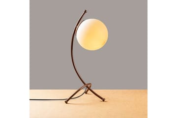 Bordlampe Melra Vintage / Hvit - Vintage / Hvit - Belysning - Innendørsbelysning & Lamper - Soveromslampe - Sengelamper - Nattbordslampe stående