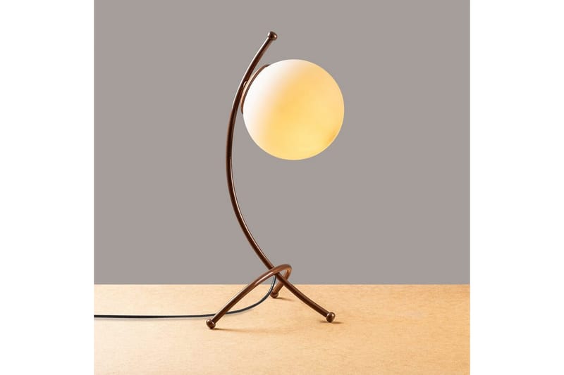 Bordlampe Melra Vintage / Hvit - Vintage / Hvit - Belysning - Innendørsbelysning & Lamper - Soveromslampe - Sengelamper - Nattbordslampe stående